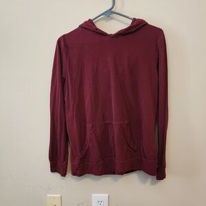 Lightweight hoodie Burgundy